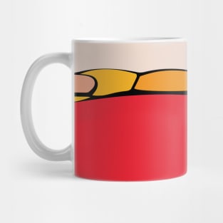 Original abstract modern minimalist design art Mug